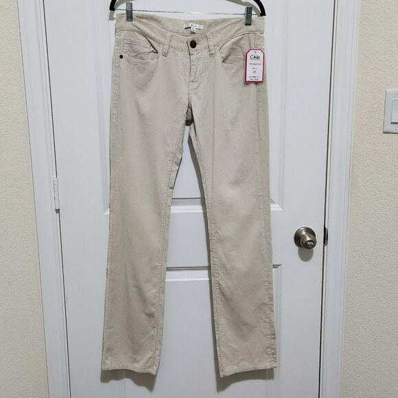 CAbi Pants - CAbi Straight Leg Pants in Cream